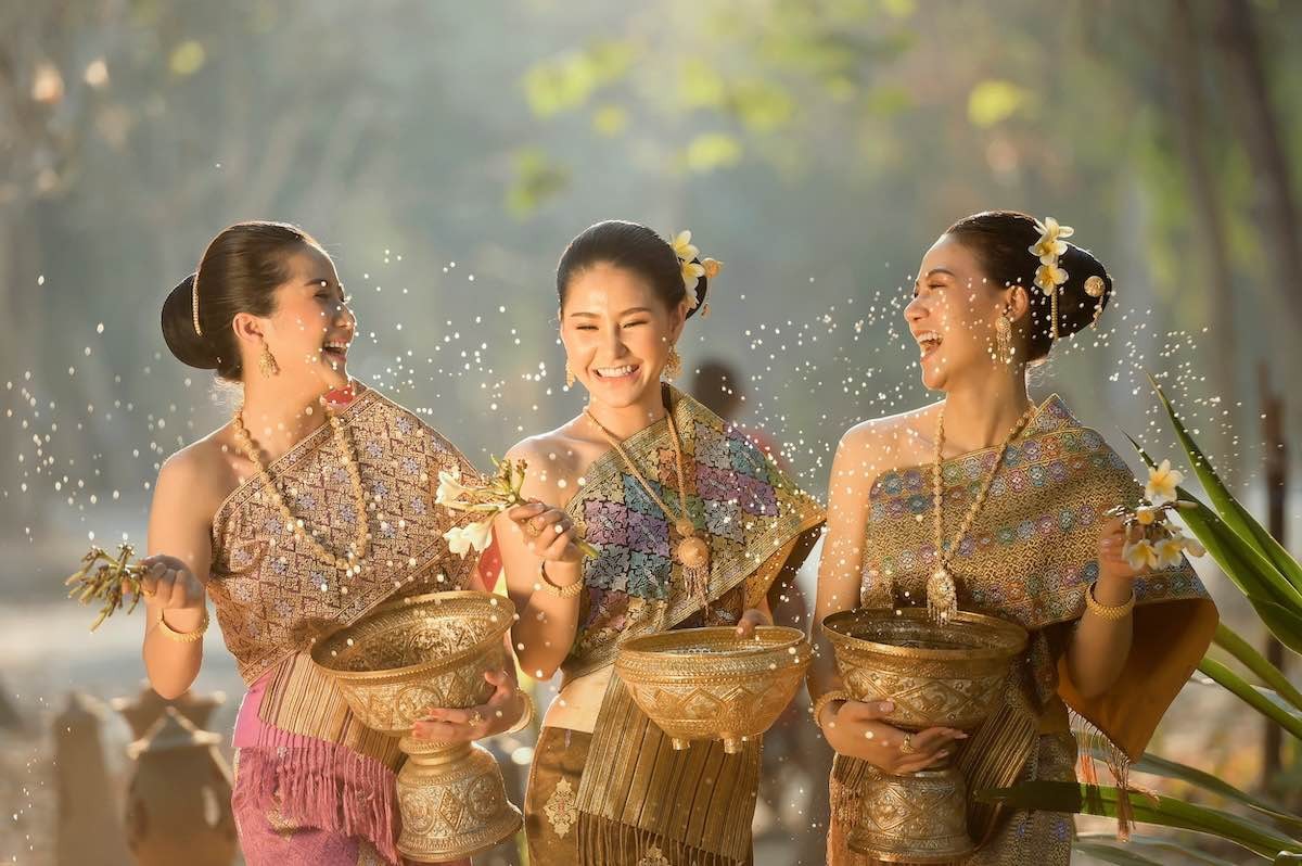 Songkran - water festival of Thailand — photo 1
