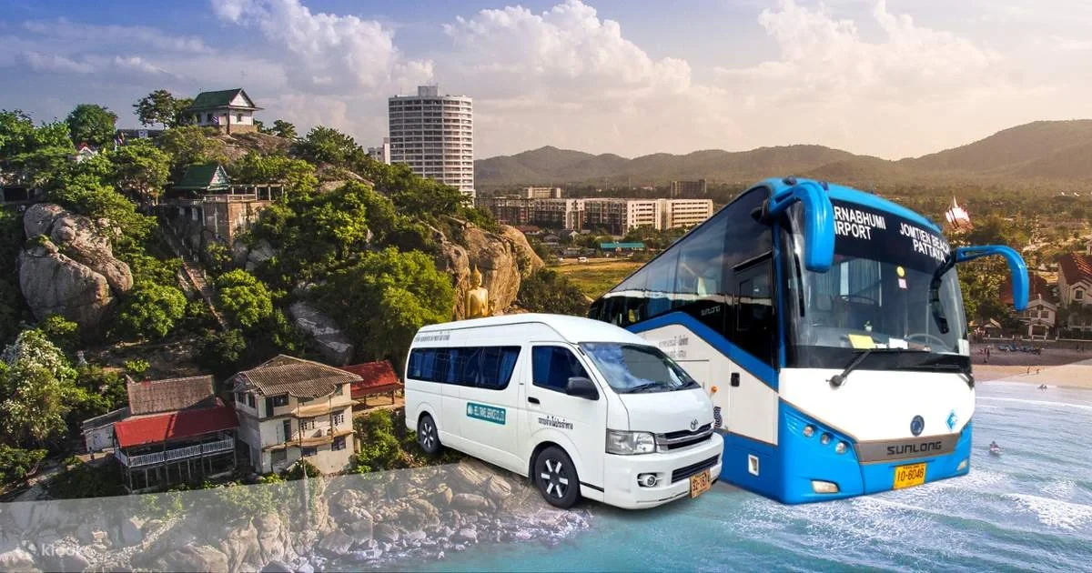 shared bus transfer to hua hin